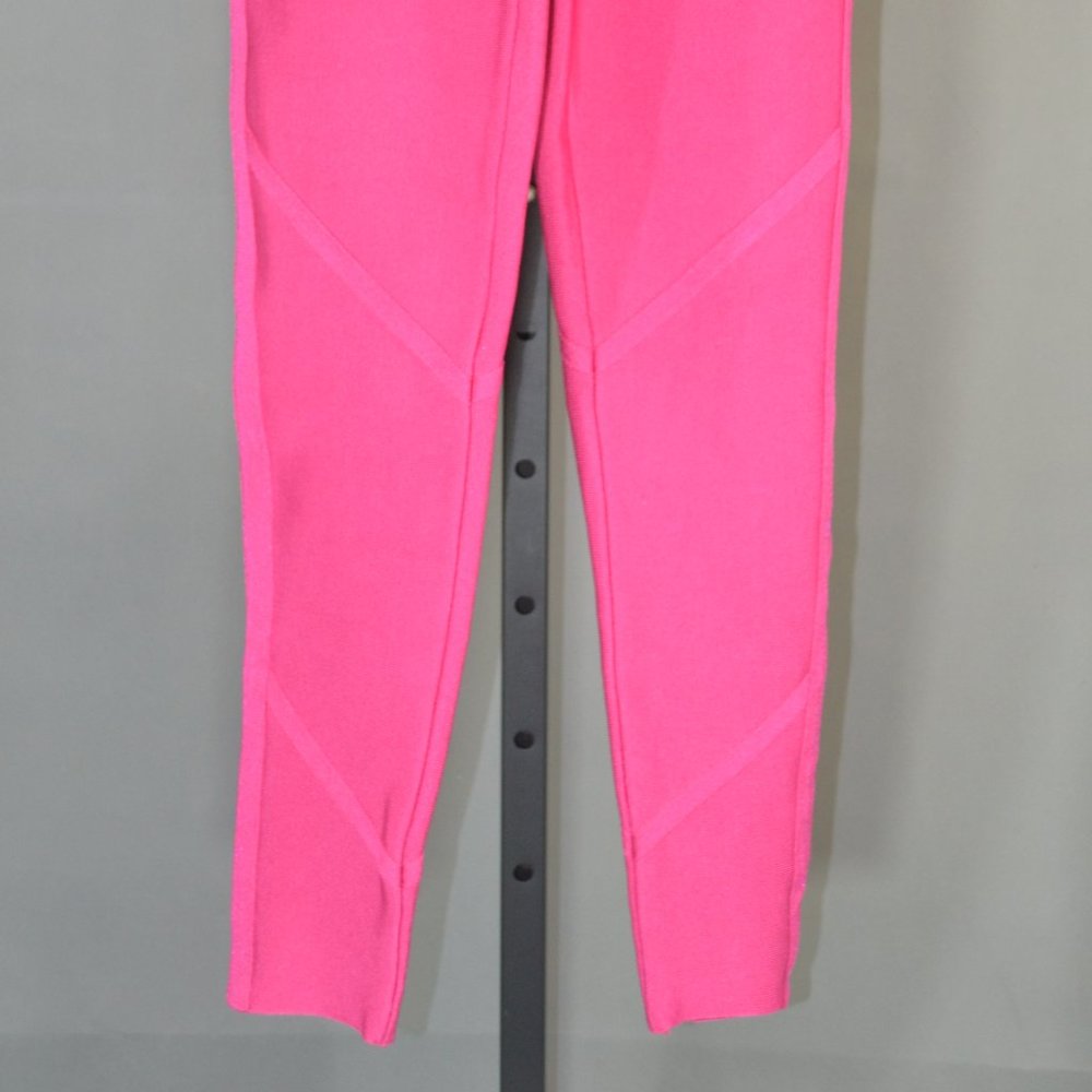 (NWT) MESHKI TWO PIECE PINK FLEXIBLE PANTS SET SIZE XS - Picture 4 of 8